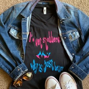 100% cotton T-shirt with a touch of vinyl